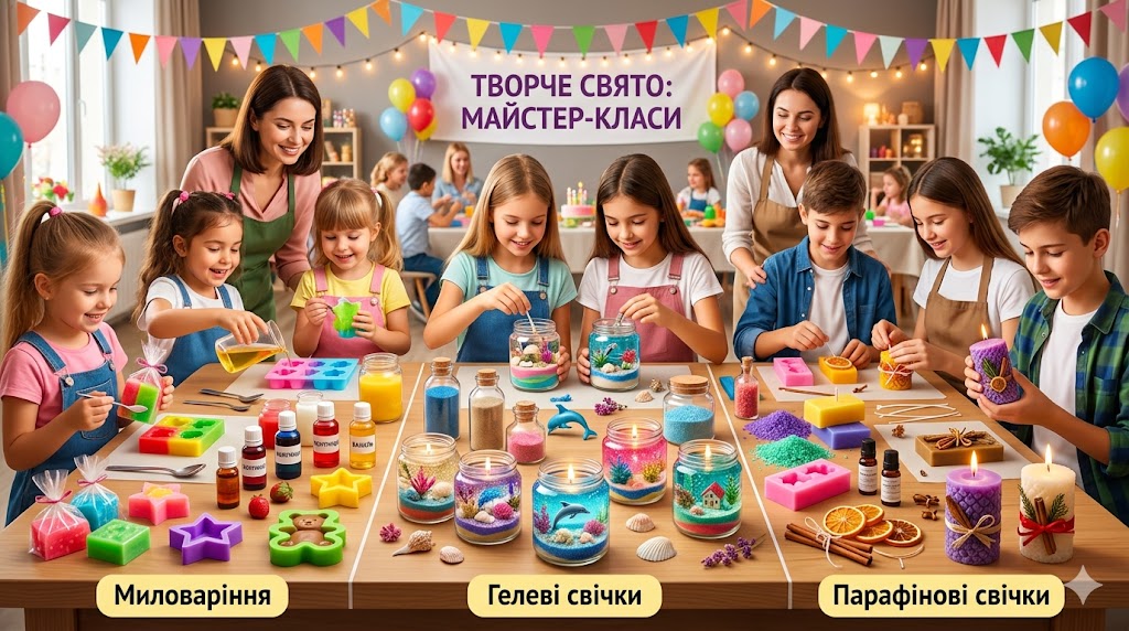 Майстер-класи для дітей