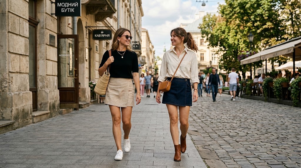 Спідниця-шорти в гардеробі